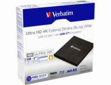 VERBATIM Blu-ray Slimline, Externá mechanika