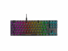 DELTACO GAM-111B, Hráčska klavesnica, USB RGB EN