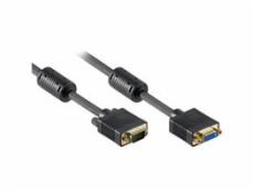 KABEL VGA  predlzovaci 1.8m M/F  Ferit Filter