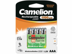 CAMELION Batérie nabíjateľné AAA 4ks NI-MH 1100mA