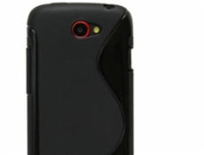 OEM Ochranný kryt na HTC One S Black Wave +  fólia