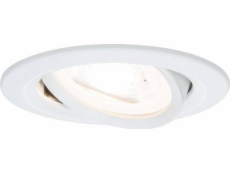 Prémiové postavené -v vázání Nova Max. 35W 230V GU10 51MM Bílá rohož/hliník