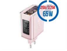 ACEFAST PD 65W GaN, 2xType C, 1x USB, Nabíjačka, c