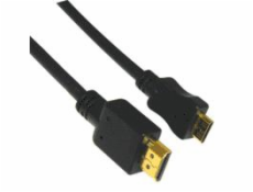 PremiumCord Kábel HDMI A - HDMI mini C, 2m