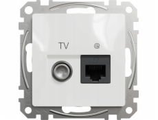 Schneider Electric Gn.komp.tv 6utp White Sedna des