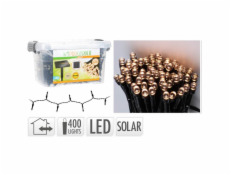Solární světelný řetěz LED PARTY 400 LED Solární světelný řetěz LED PARTY 400 LED