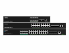 Grandstream GWN7812P Layer 3 Managed Network PoE Switch  16 portů / 4 SFP+