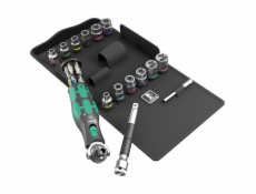 Wera 8009 Zyklop Pocket Set 4 Ratchet Set  Metric / Imperial