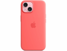 iPhone 15 Silicone Case with MS - Guava iPhone 15 Silicone Case with MS - Guava