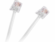 Přímý telefonní kabel 20m Bílý (TEL0033-20)