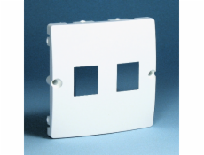 Kontakt-Simon Kryt telekomunikační zásuvky, bílý - BMGK1P/11
