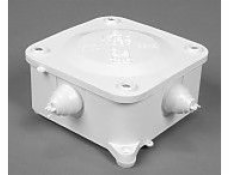 PAKPLAST P-3 IP41 přisazená krabice s kohoutkem 110 x 60 mm bílá (P3ODGB)