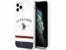 US Polo ASSN US Polo USHCN58PCSTRB iPhone 11 Pro bílá/bílá Tricolor Pattern Collection