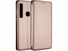 Pouzdro Book Magnetic iPhone 11, růžové a zlaté