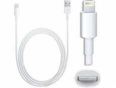 Foxconn Lightning USB kabel, 1m, bílý (MD818ZM/A BULK)