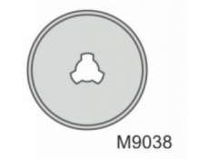 Dedra Kulaté čepele pro bezpečnostní nůž M9036 3 ks - M9038