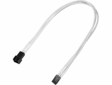 Nanoxia 3-pin Molex prodlužovací kabel 30cm, bílý (900400017)