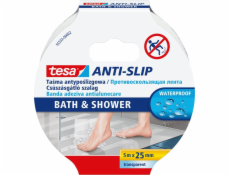 TESA PROTISKLUZOVÁ PÁSKA ŠÍŘKA 25MM, DLOUHÁ 5M, PRO KOUPELNY VODOTĚSNÉ H5553302 TESA