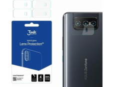 Hybridní sklo 3MK pro objektiv fotoaparátu 3MK Ochrana objektivu Asus Zenfone 8 Flip 5G [4 PACK]