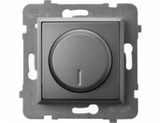 Ospel ARIA Univerzálny stmievač pre žiarovkové, halogénové a LED záťaže, matná šedá LP-8UL2/m/70