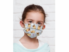 Omega dětská opakovaně použitelná ochranná maska pro psy 100% bavlna