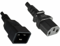 MicroConnect prodlužovací napájecí kabel, C13 - C20, 2m (PE030620)