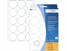 Herma Samolepící etikety, kulaté, bílé 32 mm 480 ks - 2270