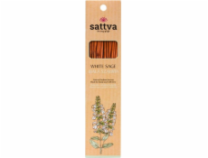 Sattva Sattva Natural Indian Incense přírodní indická vonná tyčinka White Sage 15 ks | DOPRAVA ZDARMA OD 250 PLN