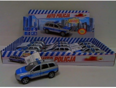 Hipo Auto Police 11cm s hlasem SW-16-11P/PL p12 cena za 1 ks