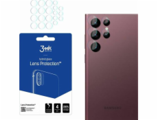Hybridní sklo 3MK pro objektiv fotoaparátu 3MK Ochrana objektivu Samsung Galaxy S22 Ultra [4 PACK]