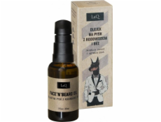 LaQ LAQ_Muzzle oil s rodokmenem a bez něj zjemňuje chloupky na obličeji a vyhlazuje tlamu 30ml