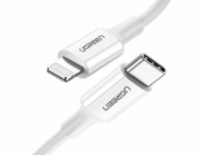 Ugreen USB-C - Lightning kabel 0,25 m Bílý (6957303867462)