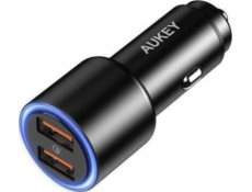 AUKEY CC-Y17S LED USB-A nabíječka do auta 36W