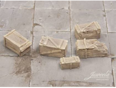 Juweela: Staré dřevěné bedny - malé - lehké (10 ks)