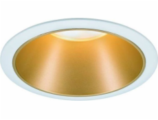 Paulmann Vestavné svítidlo Cole Coin 3cestné stmívatelné LED 1x6,5W 2700K 230V Bílá/Zlato-Mat/Plast