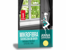 Anna Zaradna Utěrka na okna z mikrovlákna ANNA ZARADNA, 1 ks, žlutá