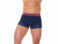 Pánské boxerky Brubeck Active Wool, tmavě modrá, velikost L (BX10870)