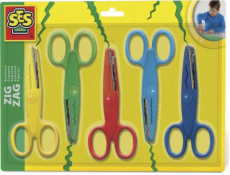 SES Safe cik-cak nůžky - 5 provedení