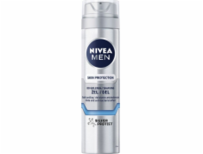 Nivea MEN SILVER PROTECT gel na holení 200 ml