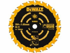 Pilový kotouč Dewalt EXTREME pro šňůrové pily 184mm 24 zubů (DT10302-QZ)