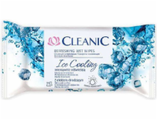 Cleanic Antibacterial Ice Cooling osvěžující ubrousky 1 balení - 15 ks