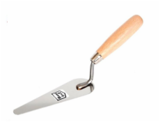 AWTools Nerezové štukové hladítko 160mm úzký kočičí jazýček AW30242