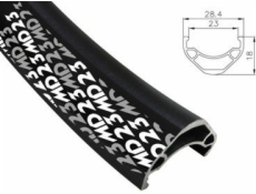 ALEXRIMS MD23 mtb ráfek 27,5x32 děr. Tubeless Ready H. disk s černým krytem (ALX-MD23275)