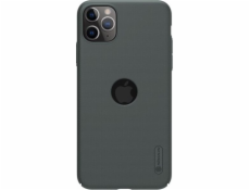 Nillkin Nillkin Super Frosted Shield – pouzdro Apple iPhone 11 Pro Max s výřezem loga (tmavě zelené)