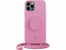 Just Elegance JE PopGrip Case iPhone 12 Pro Max 6.7 pastelově růžová/pastelově růžová 30162 (Just Elegance)