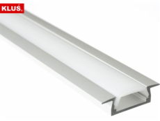 Profil micro-K eloxovaný 2m LED profil(B3775ANODA_2)