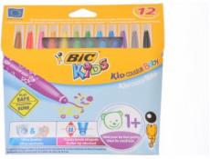 Bic Flamasty Kid Couleur Baby 12 barev (902080)