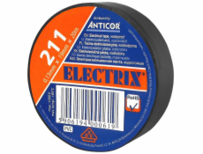 Anticor PVC elektroizolační páska, černá, 19mm, 20m