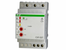 F&F Selhání fáze a sekvenční relé nevyváženosti 10A 1P 0,2-5 s 20-60V CKF-337