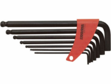 Teng Tools Sada imbusových klíčů typ L 2,5 - 10 mm s kuličkou 7 ks. (109550103)